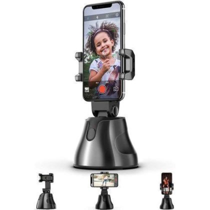 Apai genie Trépied connecté intelligent Pro Robot cameraman – Rotation à 360° selfie Support pour téléphone